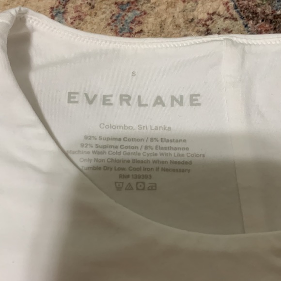 Everlane white bodysuit/Small - Picture 2 of 4